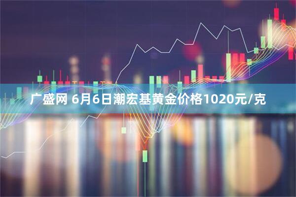 广盛网 6月6日潮宏基黄金价格1020元/克